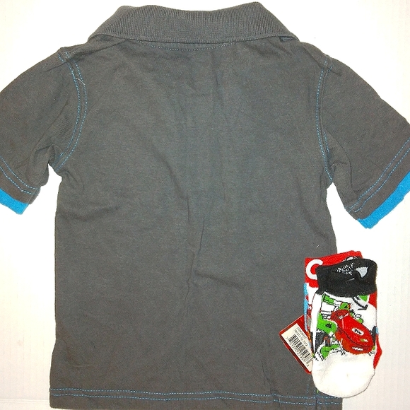 ☆BUNDLE☆Disney Planes Toddler Tee & NWT Disney Cars Socks Set☆ - Picture 14 of 14